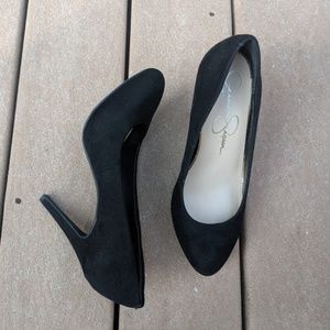 Jessica Simpson Calie Pumps Black Suede